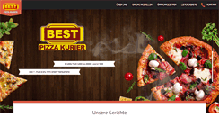 Desktop Screenshot of pizzabest.ch